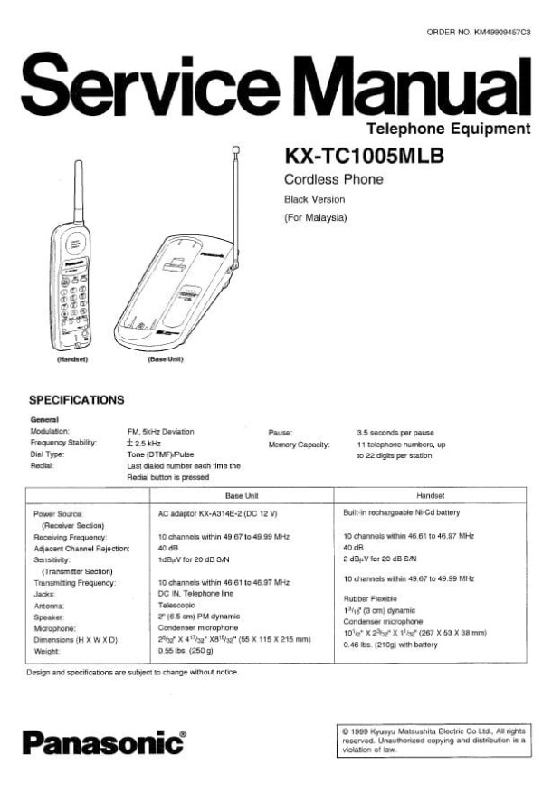 KX-TC1005MLB